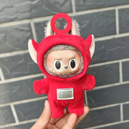 Peluche Labubu II – 17 cm avec Tenue Fashion