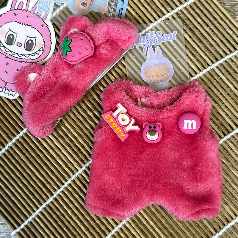 Vêtements Hoodie pour Poupée Labubu – 17 cm